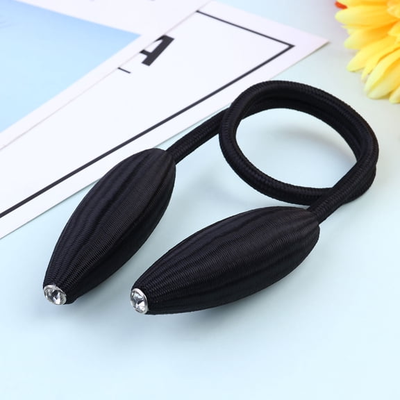 PAMINGONO 2Pcs Black Metal Curtain Tie Backs for Shower Curtains and Home Use
