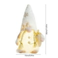 thumbnail image 4 of Cheapark Light-Up Faceless Gnome Doll Christmas Decor - Glitter Skirt Design, Tabletop Ornament for Xmas Home, Parties & Festive Displays, 4 of 6