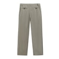 thumbnail image 3 of Zszcpp Wide Leg Pants Men'S Button Pocket Long Simple Style Solid Color Elastic Business Pencil Lounge Trousers Casual Trouser, 3 of 7