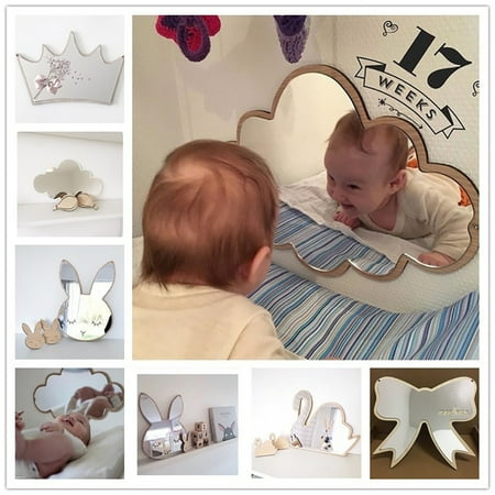 12queen Creative Nordic Style Cartoon Mirror For Baby Room This On Opens A Dialog That Displays Additional Images For Product With The Option To Zoom In Or Out