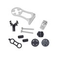 thumbnail image 1 of Mountain Bikes Handle Bar Computer Extension Holders Replacement Speedometer Odometer Bracket Mount Extender Replacing Parts Silver, 1 of 6
