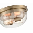 thumbnail image 3 of 9712-MB Millennium Lighting Ashford - 2 Light Flush Mount-6 Inch Tall and 13 Inch Wide-Matte Black Finish, 3 of 12