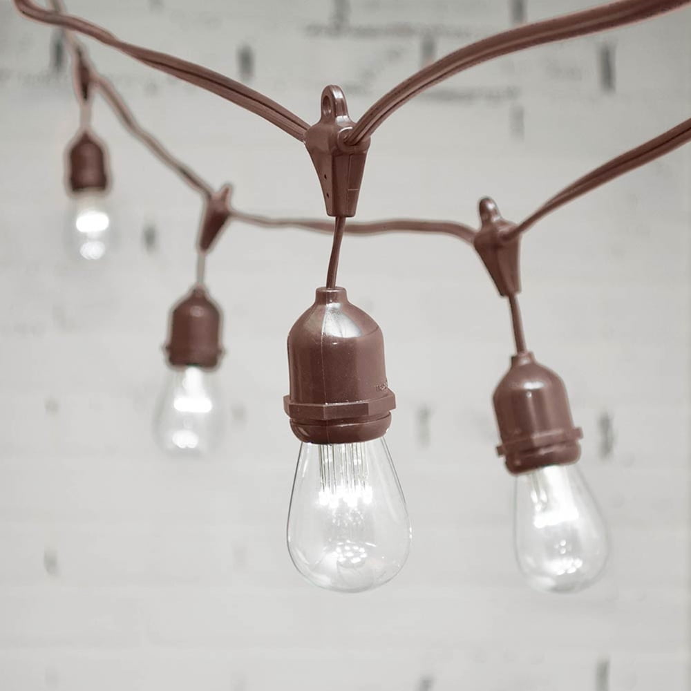 Commercial String Lights Commercial LED Edison Drop String Lights 105