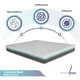 thumbnail image 2 of Colchón de 7 cm de Memory Foam Best Matrimonial Firmeza Media, 2 of 10