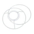 thumbnail image 4 of Uxcell Lamp Shade Ring, 120mm Dia for E26/E27 Lamp Socket, Baked Coating Iron 1 Set, 4 of 5