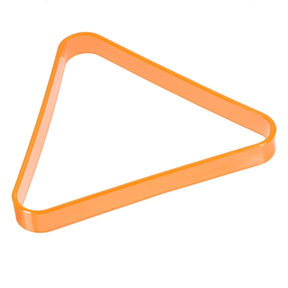 Plastic Pool Triangle Rack Billiard 8 Ball Racks Pool Table Accessory, Orange