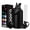 Black, variant on 40 oz Insulated Water Bottle - Cold for 48H,Stainless Steel Water Bottle with Straw/Spout Lids,Leak-proof Insulated Water Flask for Workout Sports Gym