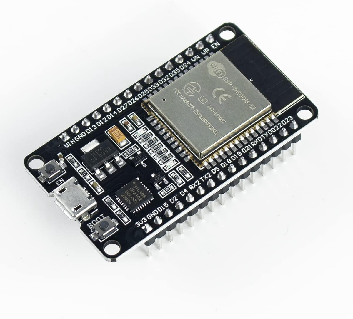 3Pack ESP32 ESP-WROOM-32 Development Board WiFi   Bluetooth CP2102 Dual Core 2.4Ghz Microcontroller Compatible with Arduino
