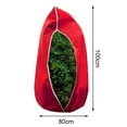thumbnail image 6 of Callipe Plant Cold Proof Cover Winter Frost Blanket with Adjustable Drawstring Zipper Freeze Bag for Garden Shrubs Trees, 6 of 7