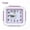 Purple, variant on Quartz Alarm Clock With Night Light No Tick Snooze Silent Small Bedside Clocks
