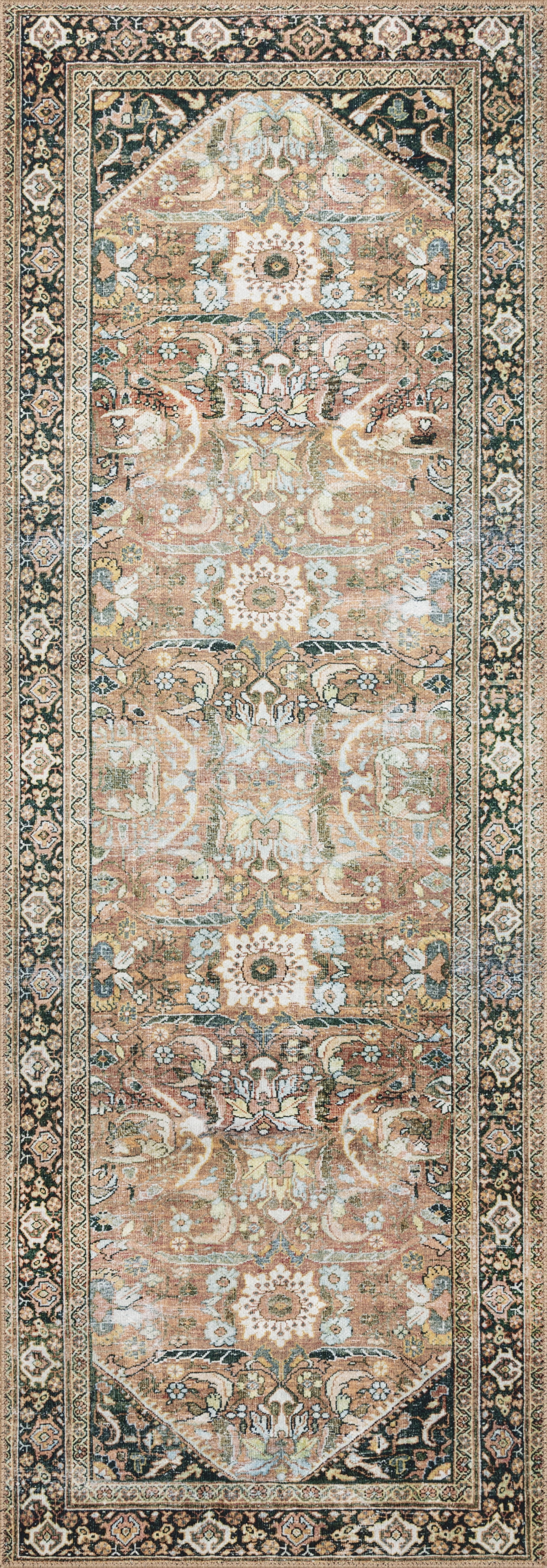 Loloi Wynter Auburn / Multi 2'-6" x 12'-0" Runner Rug