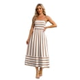 thumbnail image 4 of WIHOLL Maxi Dresses for Women 2026 Spaghetti Strap Flowy Boho Long Sundress with Pockets Spring Summer Beach Vacation, 4 of 11