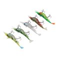 thumbnail image 1 of Señuelos De Pesca De Camarones Suaves, Cebos De Pesca De Camarones Suaves De Goma Estirables, Ligeros Y Realistas Para Agua Salada, 1 of 7