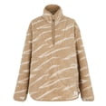 thumbnail image 1 of Regatta Womens Frankie Abstract Borg Half Zip Fleece Jacket, 1 of 6