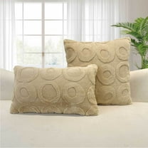 XmhyTop Decorative Pillow, 1 Pcs Beige Pillow for Couch 45*45CM PP Cotton Filling - Cute Decorative Pillows for Sofa, Living Room & Bedroom