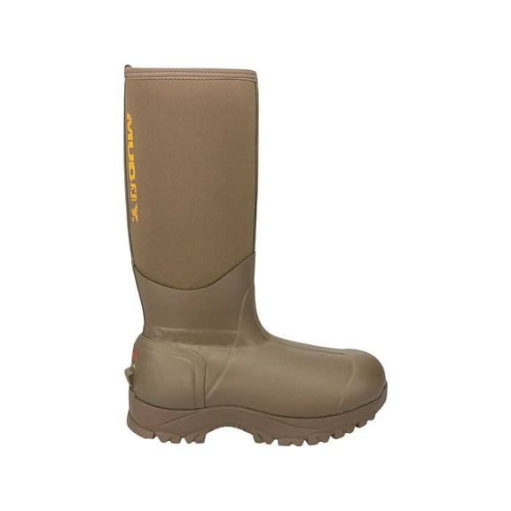 Muddy Outdoors Men's MTX 17" 1600 Gram Insulated Rubber Boots Clay 8 D