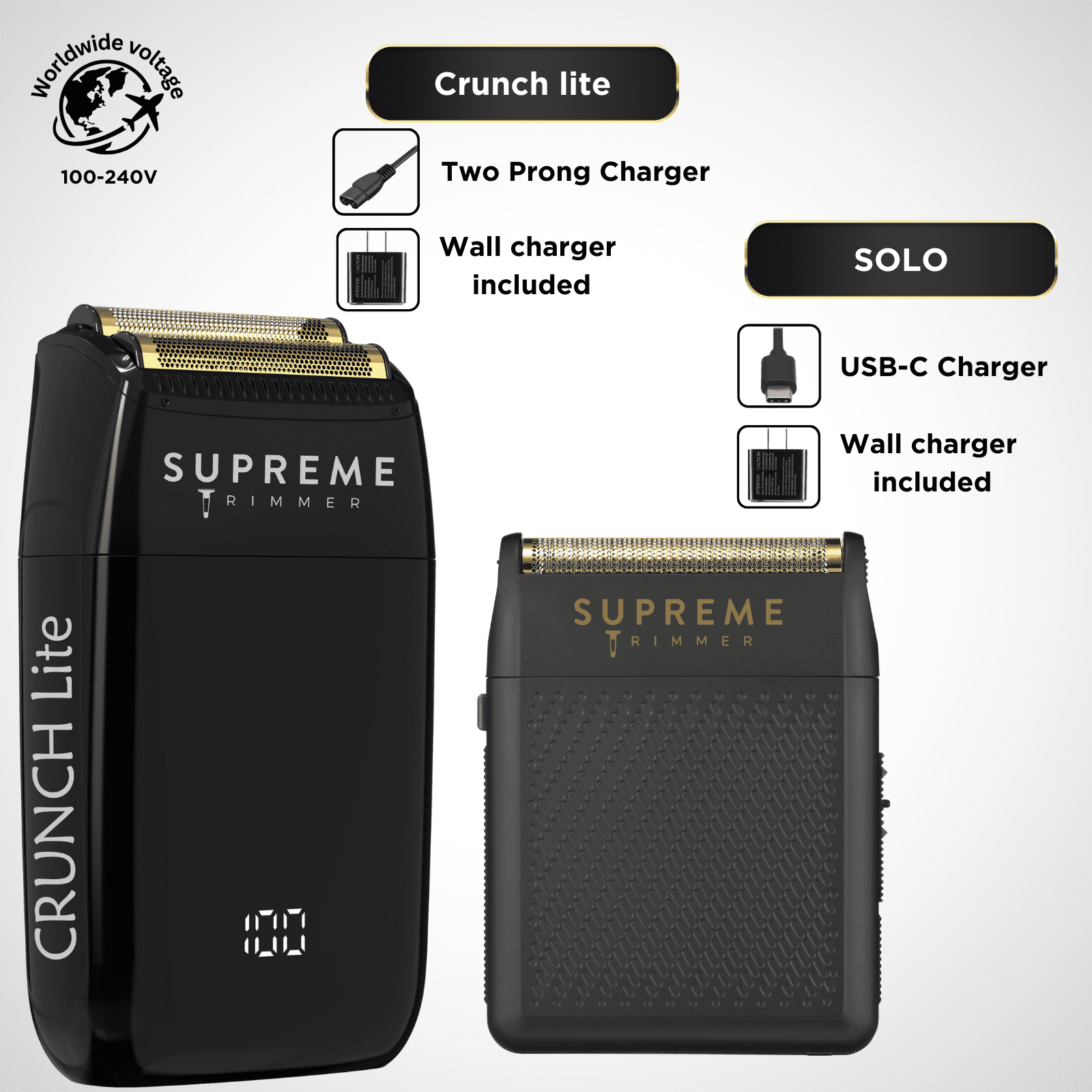 Supreme Trimmer Crunch Lite Foil Shaver STF600 | Barber Cut Supreme Trimmer Crunch Lite Foil Shaver STF600 | Barber Cut