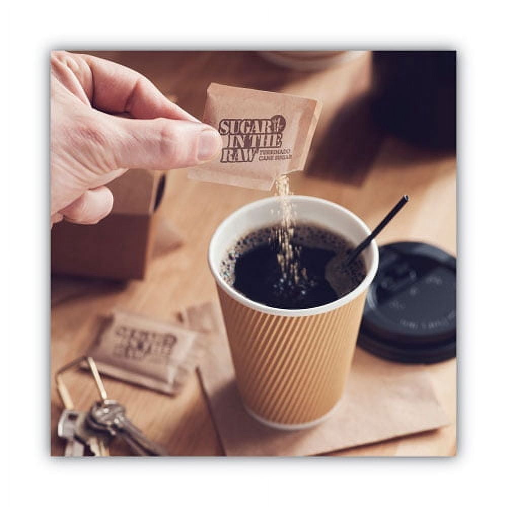 Sugar in the Raw Sugar Packets, 0.2 oz Packets, 200 Packets/Box, 2 Boxes/Carton, Each