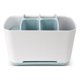 thumbnail image 1 of Portacepillos y pasta de dientes, drenaje para encimera de baño con divisores ajustables, organizador grande para pasta de dientes, rústico, antideslizante, adecuado para ducha, cocina, hogar, niños,, 1 of 1