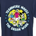 thumbnail image 3 of Disney - Teamwork Group - Women's Short Sleeve Graphic T-Shirt, 3 of 5