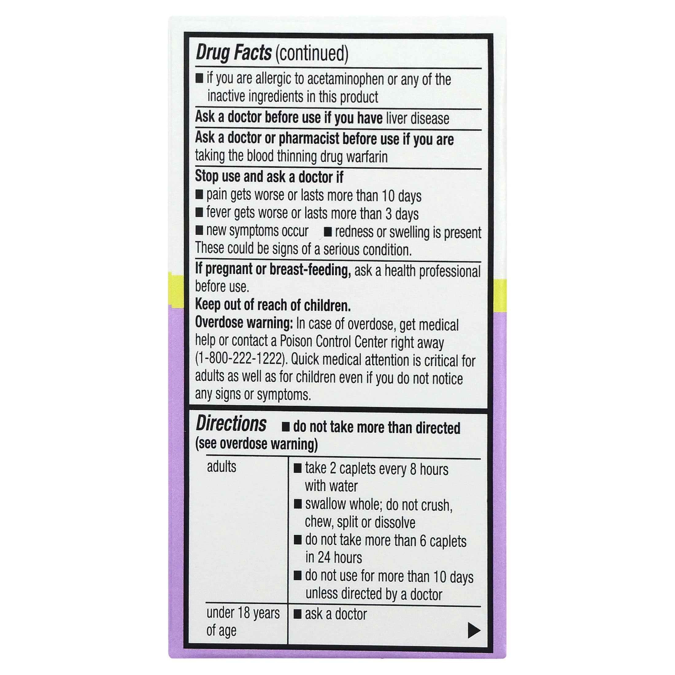 Equate Menstrual Pain Long Lasting Relief Caplets, Extended-Release Acetaminophen, 8 Hour Relief, 20 Count