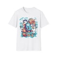 thumbnail image 2 of Cartoon T Shirt Animation Tee Funny Graphic Unisex Softstyle 100 Percent Ring Spun Cotton Tee, 2 of 67