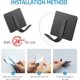 thumbnail image 5 of Hooks Self Adhesive Hooks 8 Packs Heavy Duty Wall Hook Shower Towel Hooks for Bathrooms Sticky Hooks for Hanging Stainless, 5 of 5