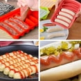 thumbnail image 3 of 2pc Sausage Baking Mold, DIY Hot Dog Steamer, Breakfast Sausage Making Mould, 3 of 5