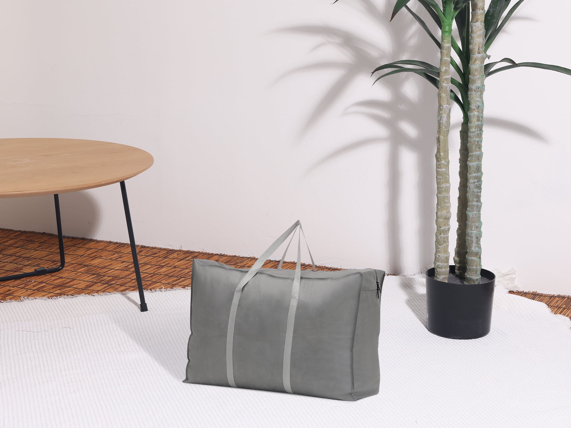 Unique Bargains 1 Pack Clothes Storage Foldable Storage Bags Dark Gray 23*16*10in