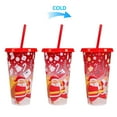 thumbnail image 4 of Christmas Color Changing Cup 710ml Christmas Color Changing Cups With Lids Reusable Food Grade Santa Design For Adults Kids, 4 of 5