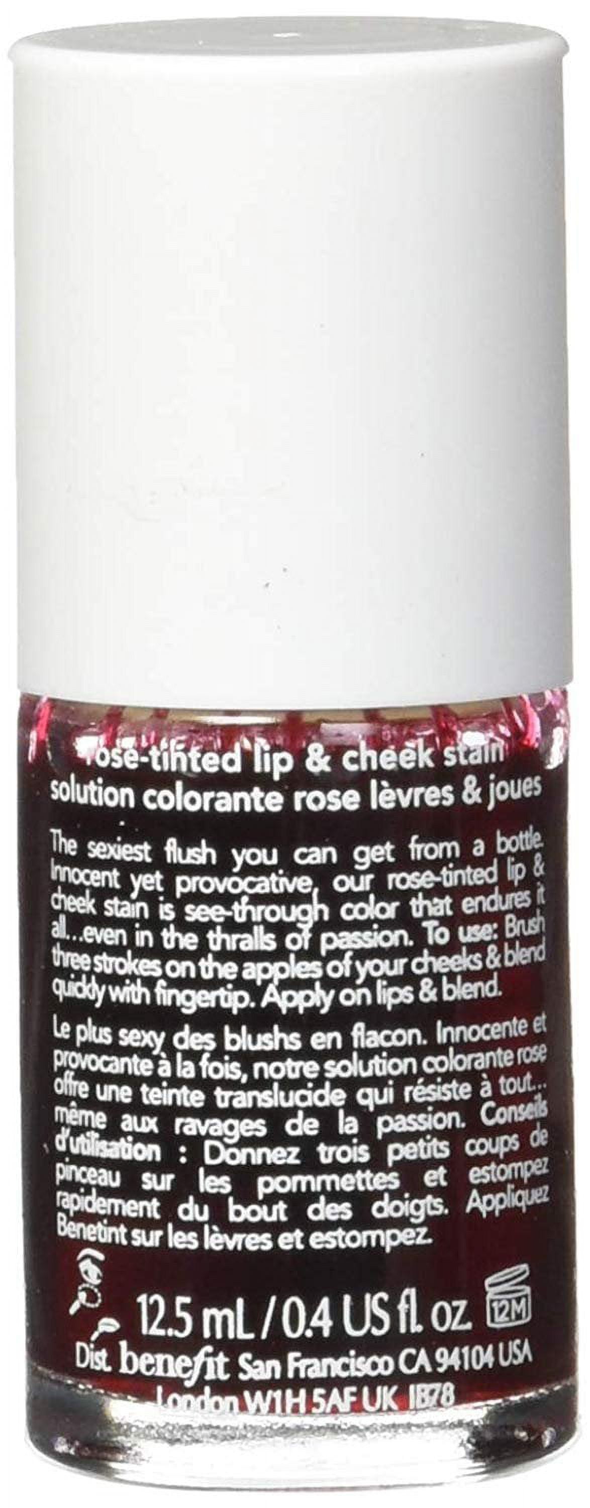 Benefit Cosmetics Benetint Rose Tinted Lip & Cheek Stain 0.33 FL OZ