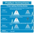 thumbnail image 6 of Merryhome 2Pcs Solar Motion Sensor Lights Outdoor,Solar Flood Lights Outdoor,USB & Solar Powered,3 Modes&92 LEDs,IP65 Waterproof Clip on Fence Lights for Garden,Gate,Camping(Warm Light), 6 of 11