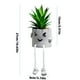 thumbnail image 3 of Plantas suculentas en maceta Plantas suculentas artificiales Plantas en maceta Wmkox8yii fhajkh61, 3 of 3