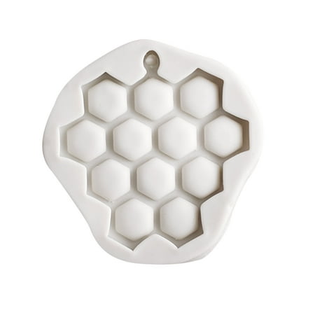 

SEMIMAY Honeycomb Fondant Chocolate Tool Mould Cake Beehive Silicone Mould Decoration Kitchen，Dining Bar