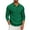 Green, variant on fatyb Men's Casual Tops Long Sleeve Golf Shirts for Men Classic Tees Button down Pullover with Collar