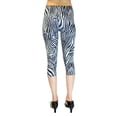 thumbnail image 4 of Vivian's Fashions Capri Leggings - Zebra Tight, Junior Size (1X), 4 of 4