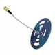 thumbnail image 2 of Antena UWB de 550 MHz A 7 GHz, Antena Omnidireccional Logarítmica Periódica, Antena de Alta Ganancia 915RFID con Conector Macho SMA, 2 of 5