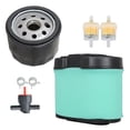 thumbnail image 2 of waltyotur Air Filter Oil Filter Kit Replacement for RZ4222F RZ5422 MZ6128 R322T Lawn Mower Tractor, 2 of 7