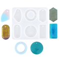 thumbnail image 1 of Pendant Casting Mold 6 Grids Jewelry Silicone Mold Necklace Casting Mold, 1 of 10