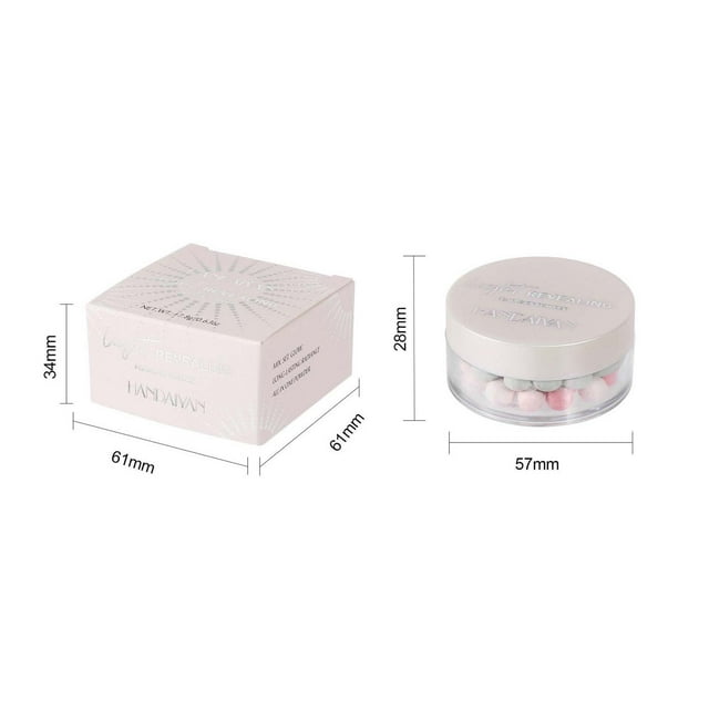 EGNMCR Five Color Setting Loose Powder Pearl Oil Control Long-lasting No Powder Sticking No Makeup Peeling Loose powders