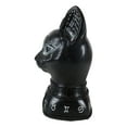 thumbnail image 5 of Black Cat Bust With Eye And Alchemy Symbols Figurine, 5 of 6
