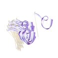 thumbnail image 3 of 30x varitas de Hada de palo, varitas con cinta de seda, varitas con borlas, juguete interactivo para gatos, varitas de deseos, de seda , B B, 3 of 8