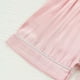 thumbnail image 4 of Odeerbi 1-8 Años Niños Niñas Pijama de Verano de Satén Con Solapa de Muesca Camisa de Manga Corta Pantalón Conjunto de Ropa de Dormir Suave, 4 of 9