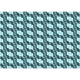 thumbnail image 1 of Ahgly Company Indoor Rectangle Patterned Medium Teal Green Area Rugs, 7' x 10', 1 of 6