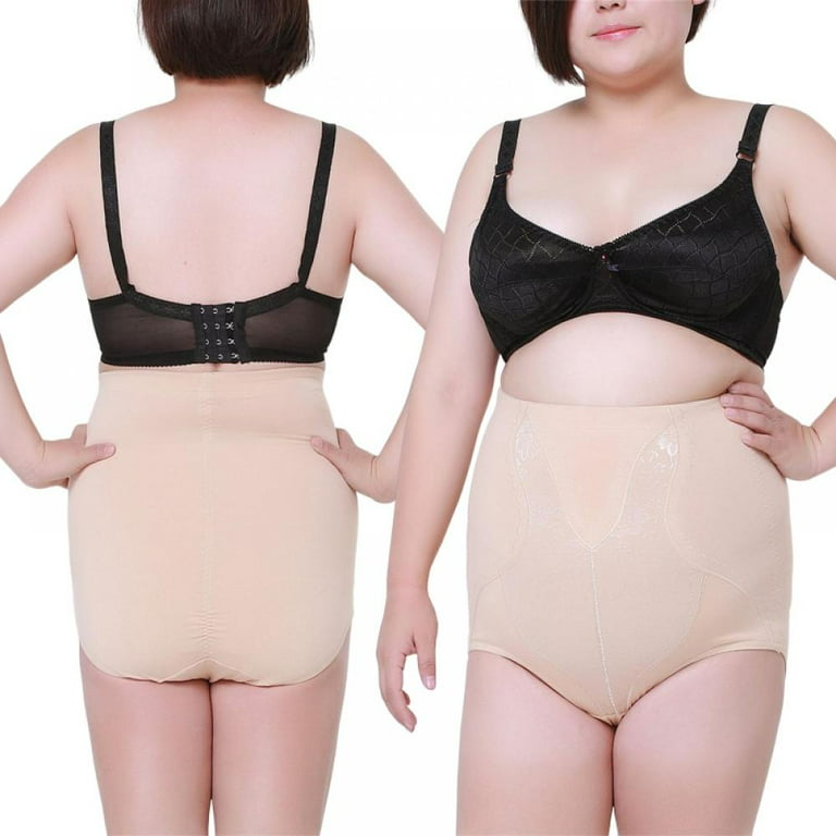 6 Pack High-Waisted Tummy-Control Slimming Shapewear Panties (S-XL)