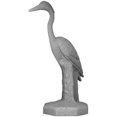 thumbnail image 3 of Great Heron Statue – Natural Granite Appearance – Made of Resin – Lightweight – 31 Height, 3 of 4