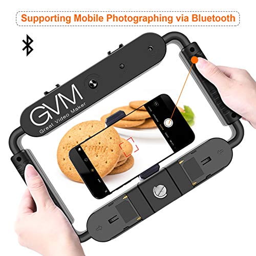 Color : Black, Size : 50x10x53cm BLLXMX Cell Phone Photo & Video Accessories Continuous Output Lighting Mobile Phone Live Fill Light for Shooting 