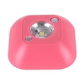 thumbnail image 1 of Injueey Mini luz nocturna inalámbrica de ahorro de energía, Sensor de movimiento activado por batería, lámpara LED de pared de emergencia para Iluminación y accesorios rosa Injueey LED2027-02B, 1 of 6