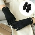 thumbnail image 2 of Suede Warm Gloves For Men And Women With Heating In Winter Non Slip Flip Velvet Gloves For Screen, 2 of 6