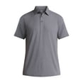 thumbnail image 5 of George Men's & Big Men's Poly Polo with Short Sleeves, Sizes S-3XL, 5 of 5